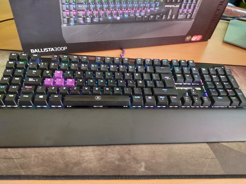 Keyboard Primus Gaming Ballista 300P Review, GamersRD