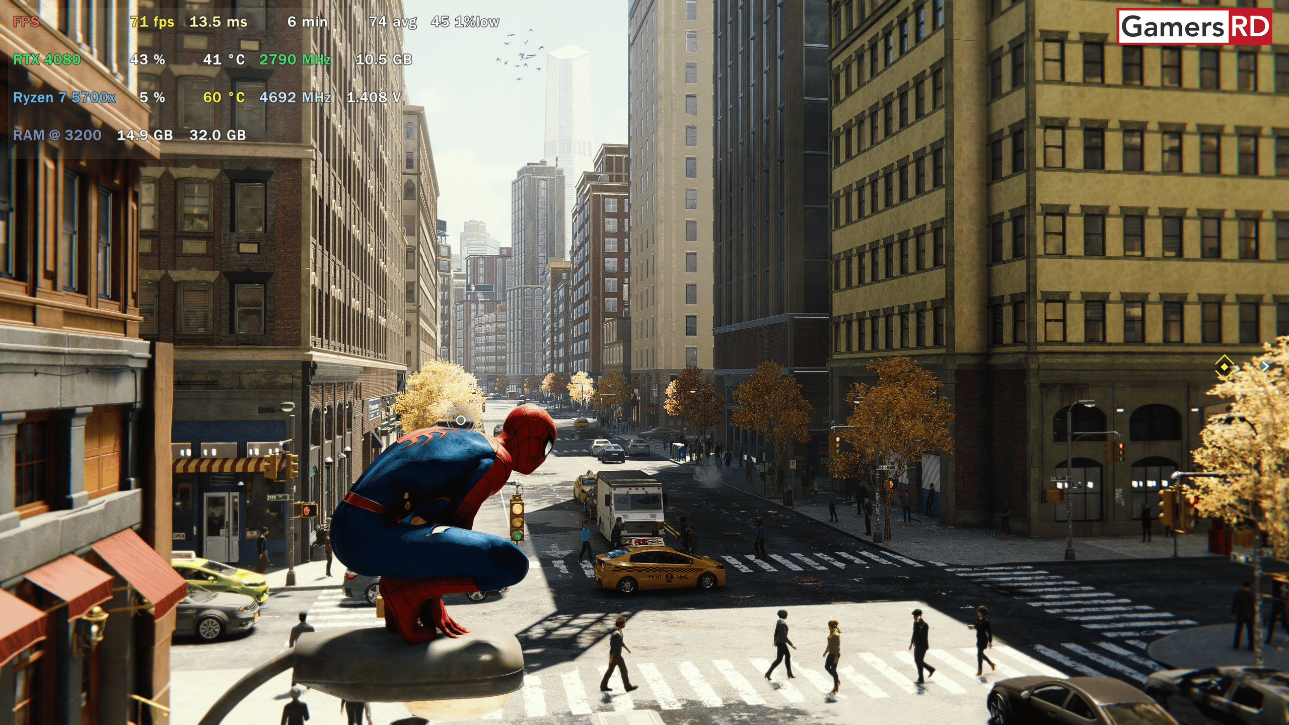 Marvel's Spider-Man Remastered ULTRA Quality DLSS RTX 4080 FE GamersRD