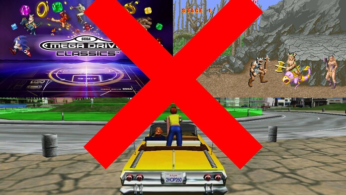 SEGA retirará sus juegos clásicos de las tiendas digitales