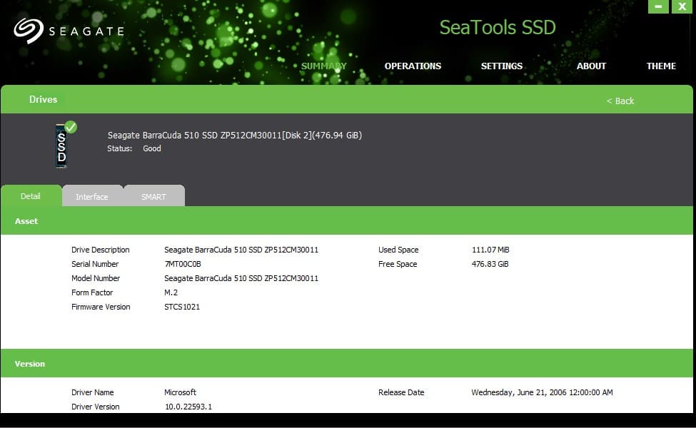 SeaTools Specs 1, GamersRD