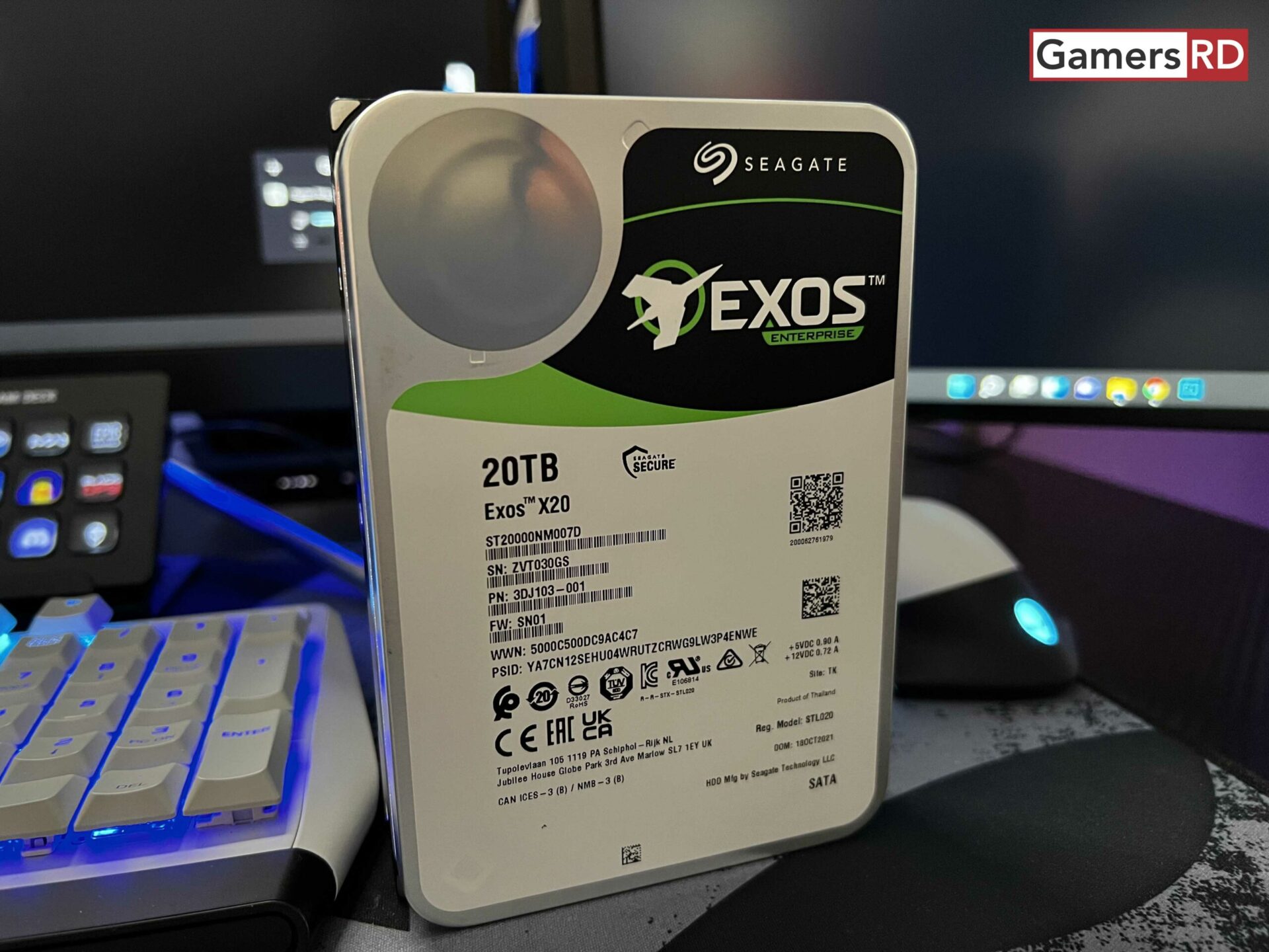 Seagate Exos X20 20TB Review, GamersRD