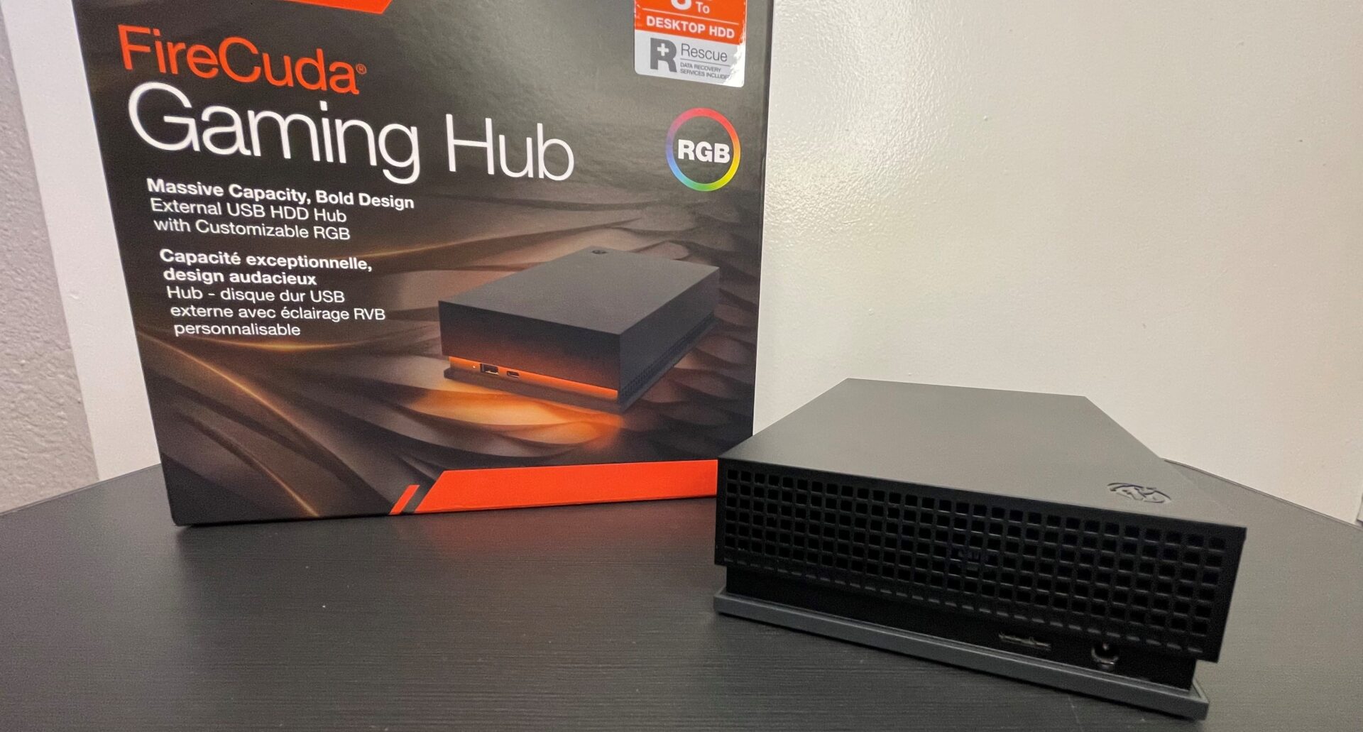 Seagate FireCuda Gaming Hub 8TB HDD Review GamersRD23