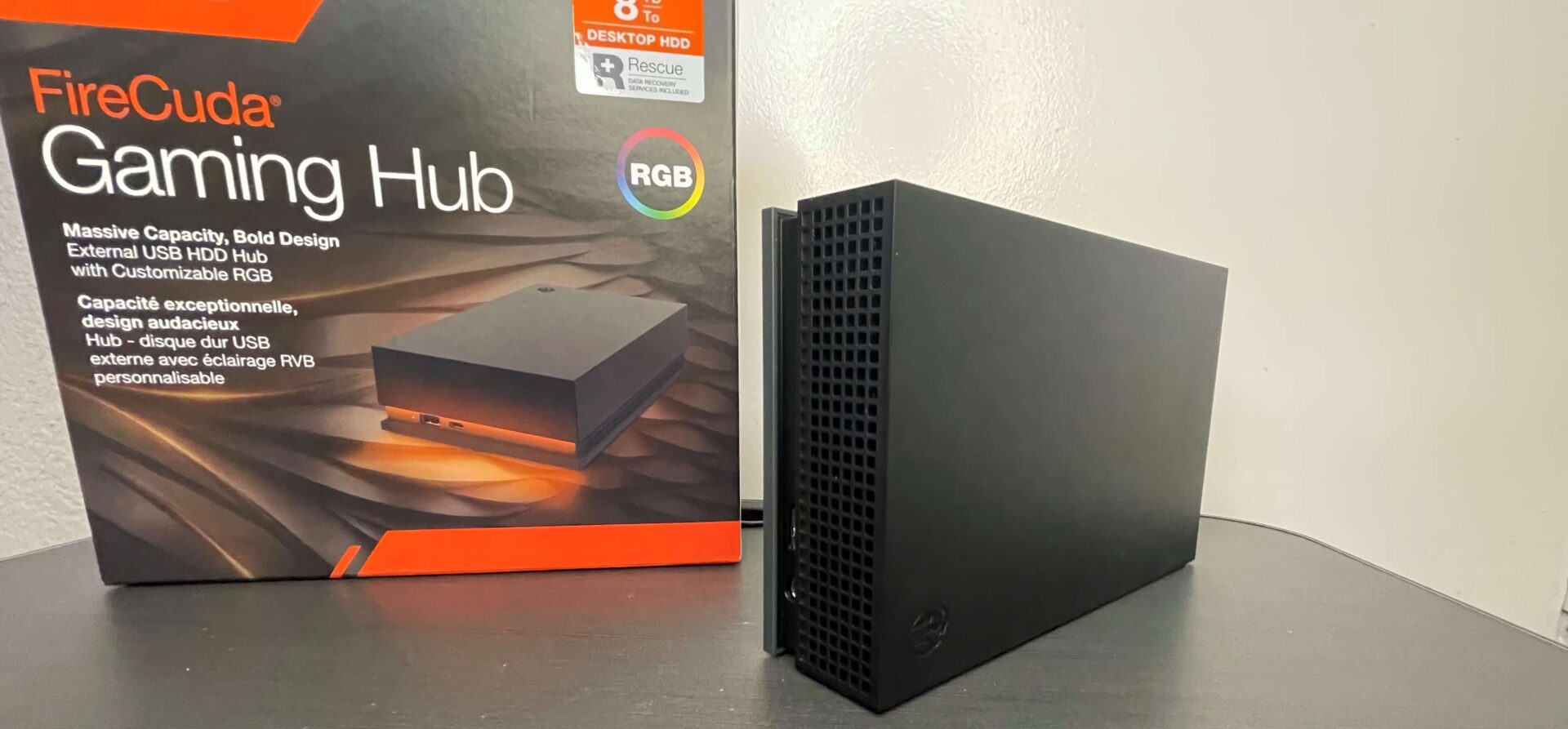 Seagate FireCuda Gaming Hub 8TB HDD Review GamersRD23