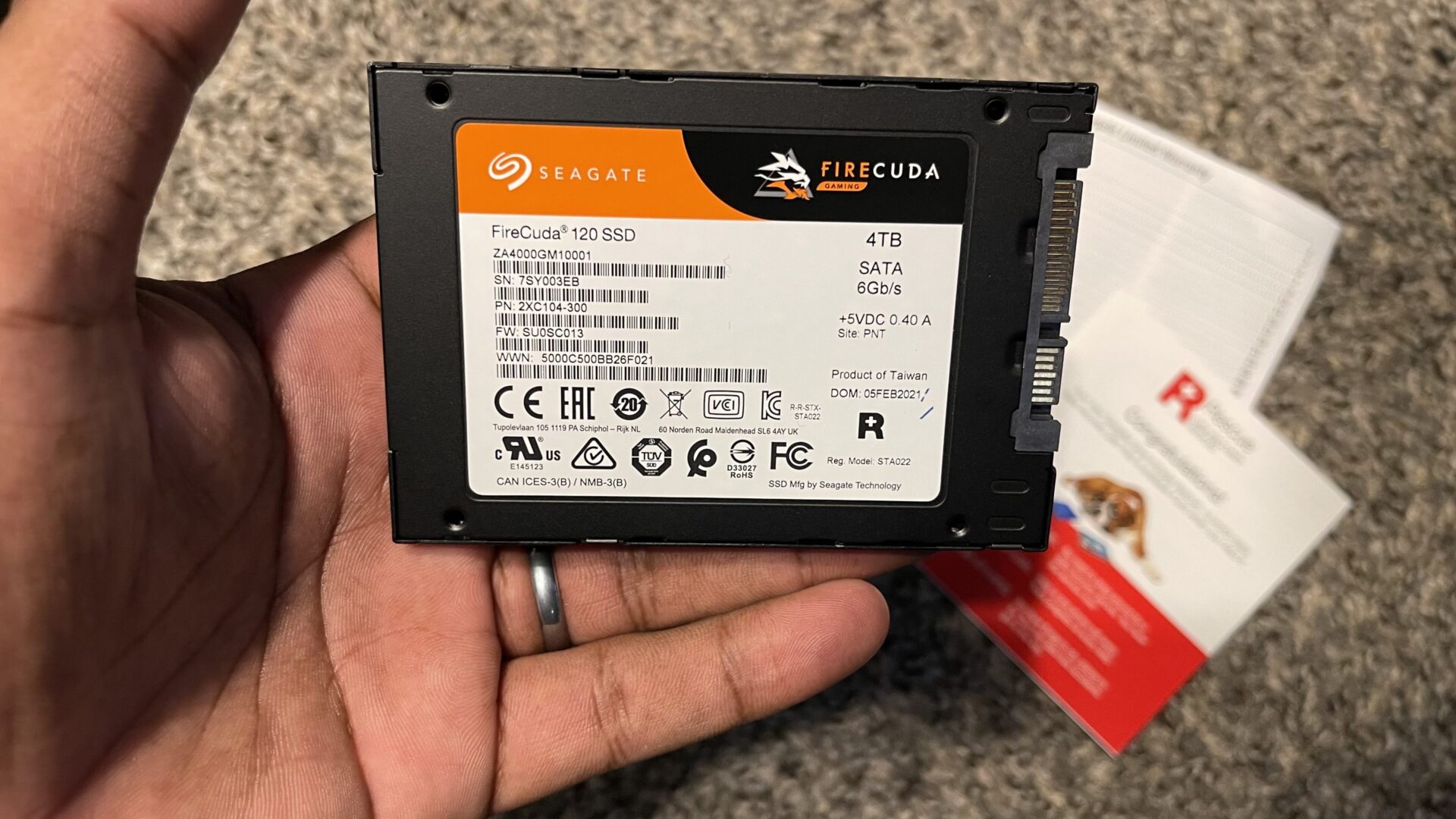 Seagate Firecuda 120 SSD Review GamersRD