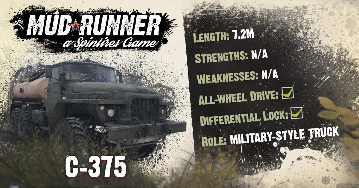 Spintires MudRunner C375