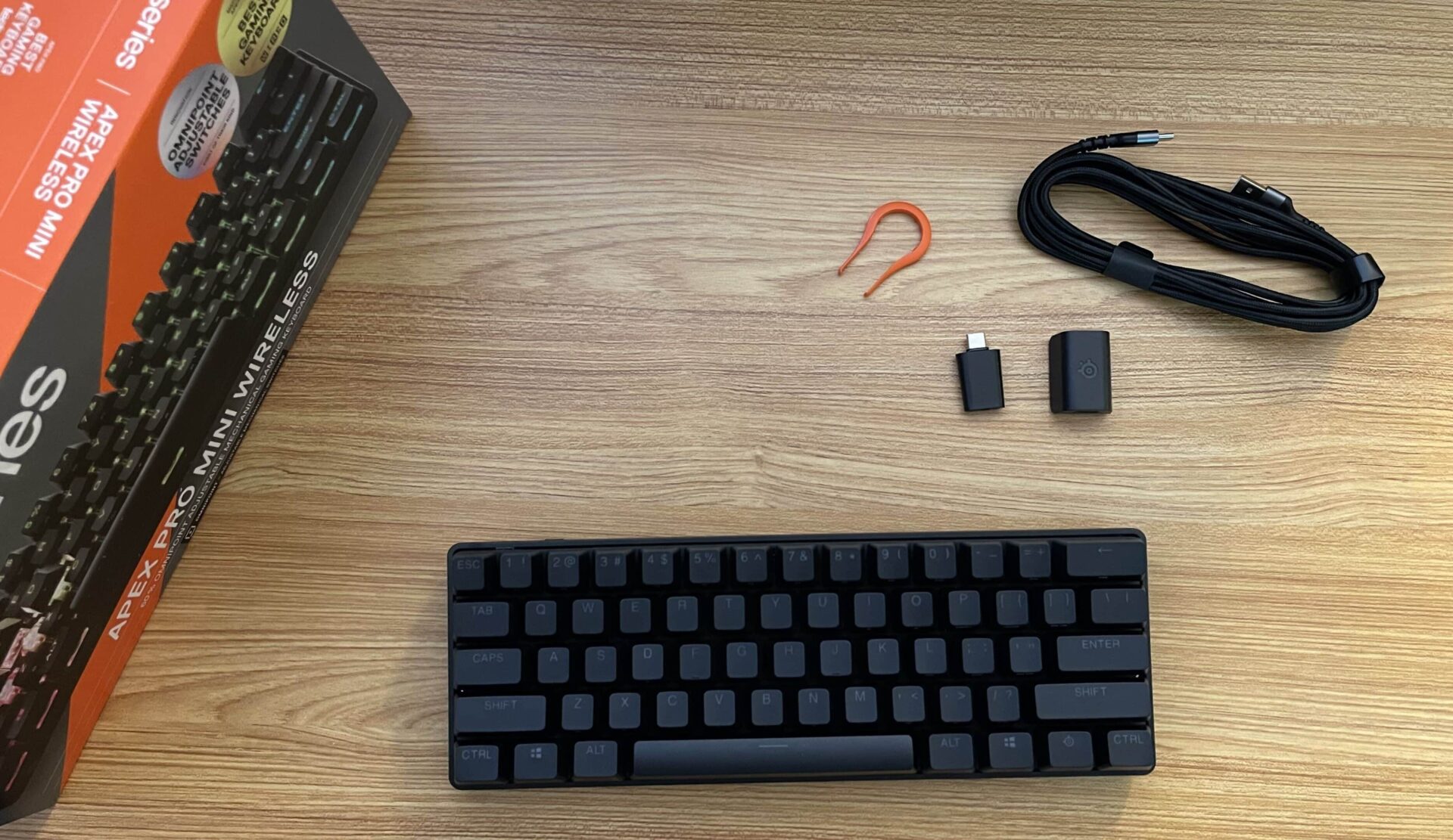 SteelSeries Apex Pro Mini Wireless Mechanical Keyboard Review GamersRD4