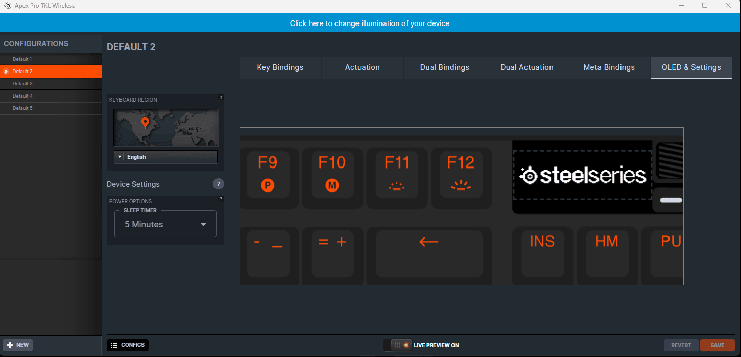 SteelSeries Engine Apex Pro TKL, OLED SS Engine GamersRD