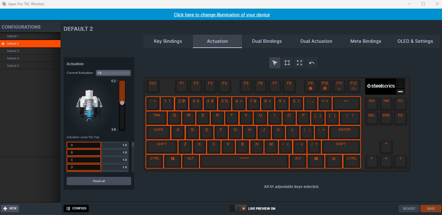 SteelSeries Engine Apex Pro TKL, Review GamersRD