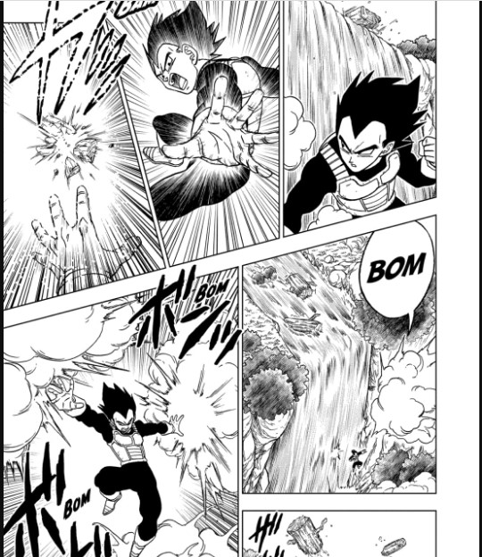 Vegeta entrenando con Bills, GamersRD