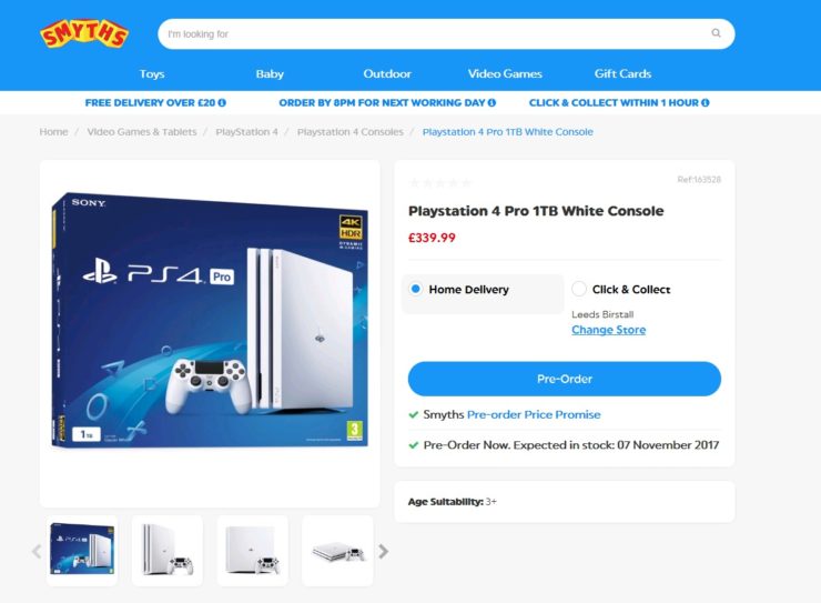 White-PS4-Pro-Glacier White-GamersRD