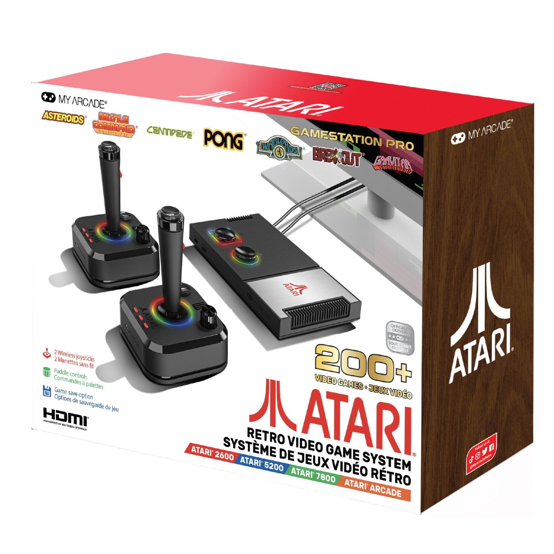 My Arcade presenta la Atari Gamestation Pro con más de 200 juegos retro