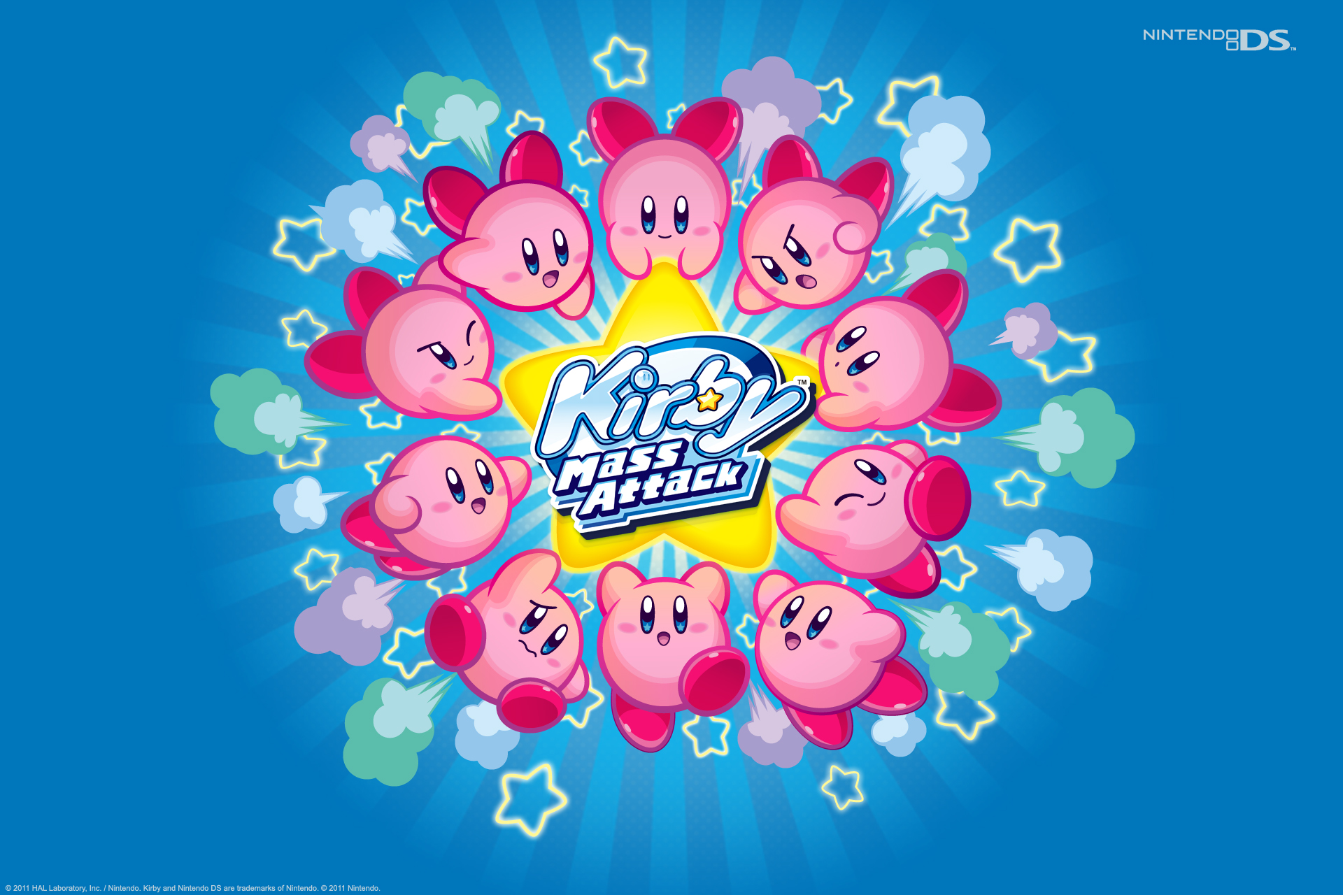 Resultado de imagen para Kirby Mass Attack Nds