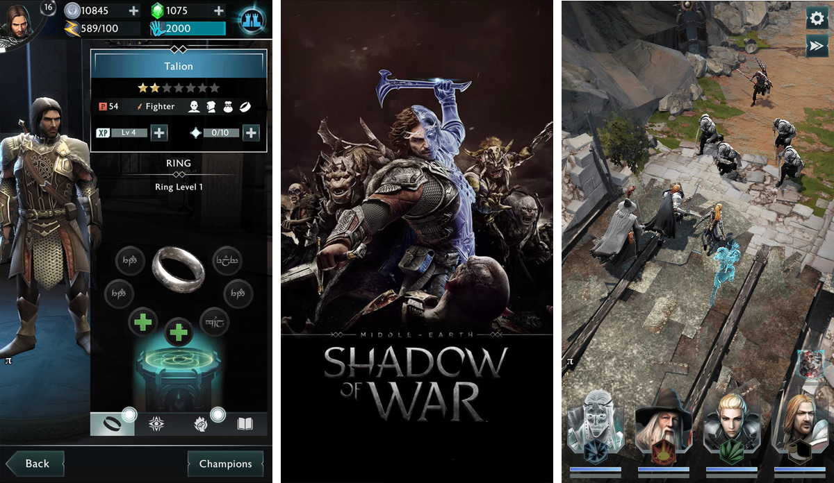 Resultado de imagen para Middle-Earth: Shadow of War Móvil para iOS y Android