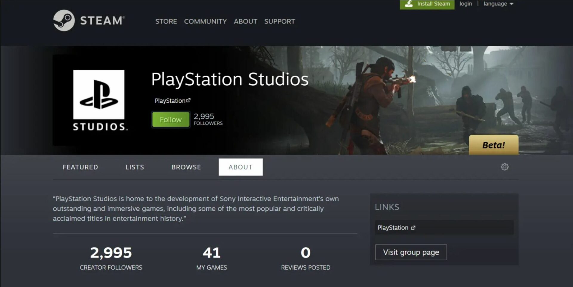 playstation studios steam pagina juegos gamersrd