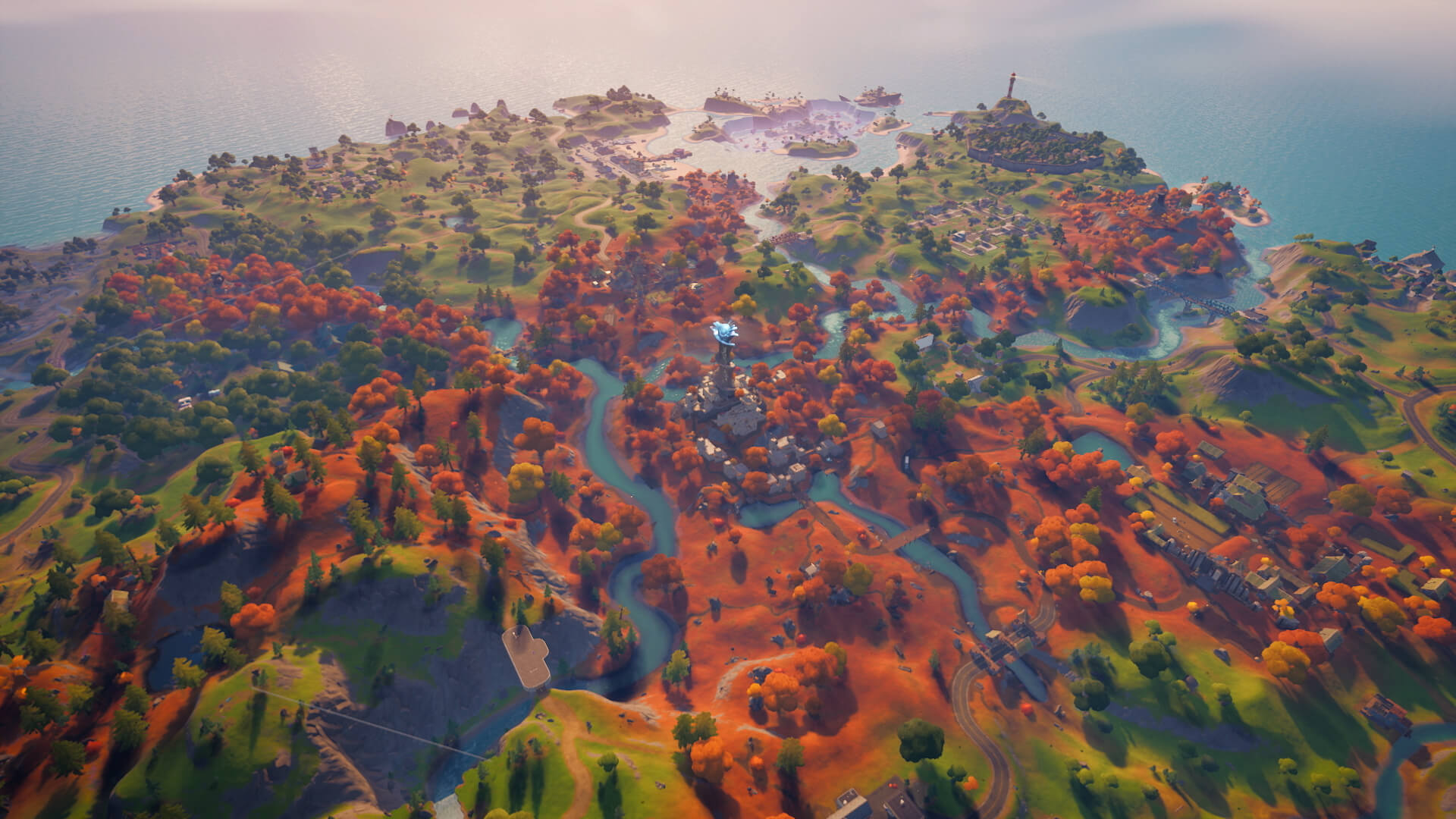 La isla de Fortnite