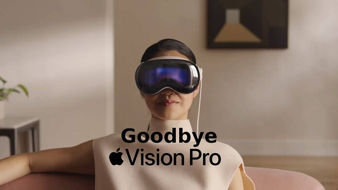 Apple cancela producción de los Vision Pro por poca demanda