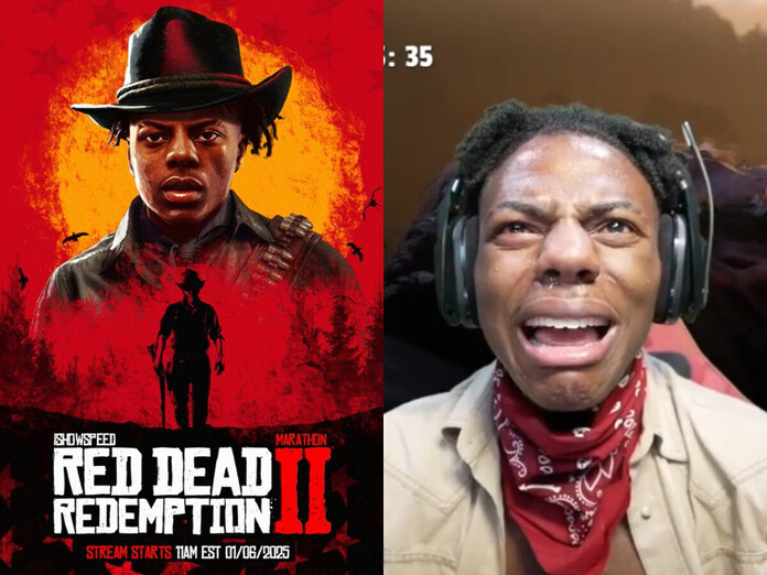 IShowSpeed dice que Red Dead Redemption 2 es el mejor videojuego