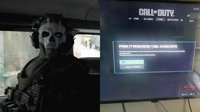 Call of Duty banea a un jugador por 67 años tras "violar reglas" del chat