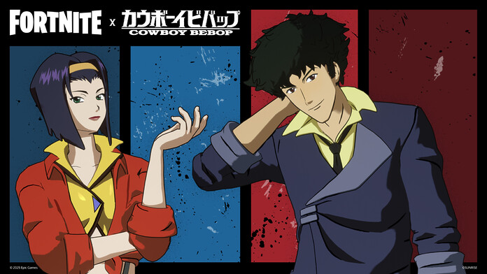 Cowboy Bebop llega a Fortnite con skins de Spike Spiegel y Faye Valentine