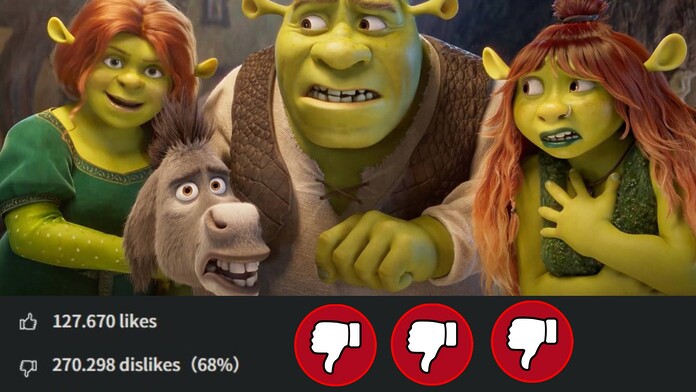 Tráiler de Shrek 5 recibe muchos dislikes y cierra los comentarios gamersrd.com