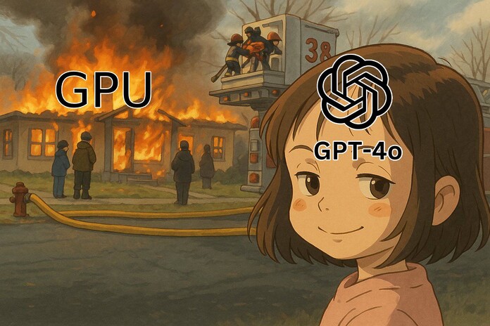 GPU de GPT-4o se está derritiendo por la cantidad de imágenes que generan los usuarios