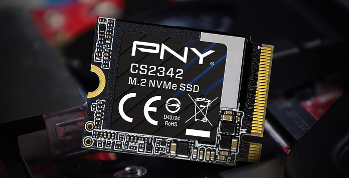 PNY presenta el nuevo SSD CS2342 M.2 Gen4 de alto rendimiento