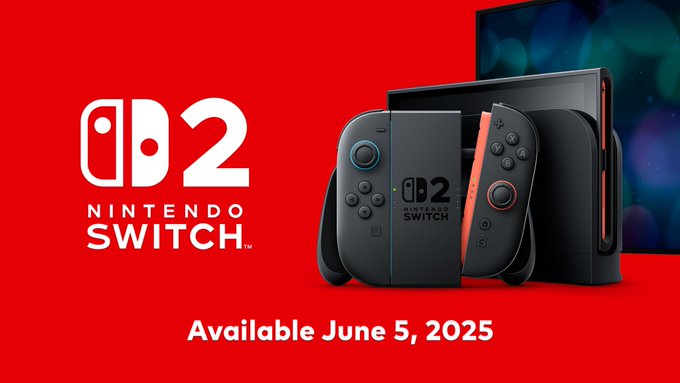 Nintendo Switch 2 llegará el 5 de junio
