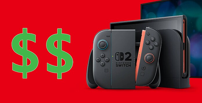 Nintendo Switch 2 tiene un precio de $449.99 USD