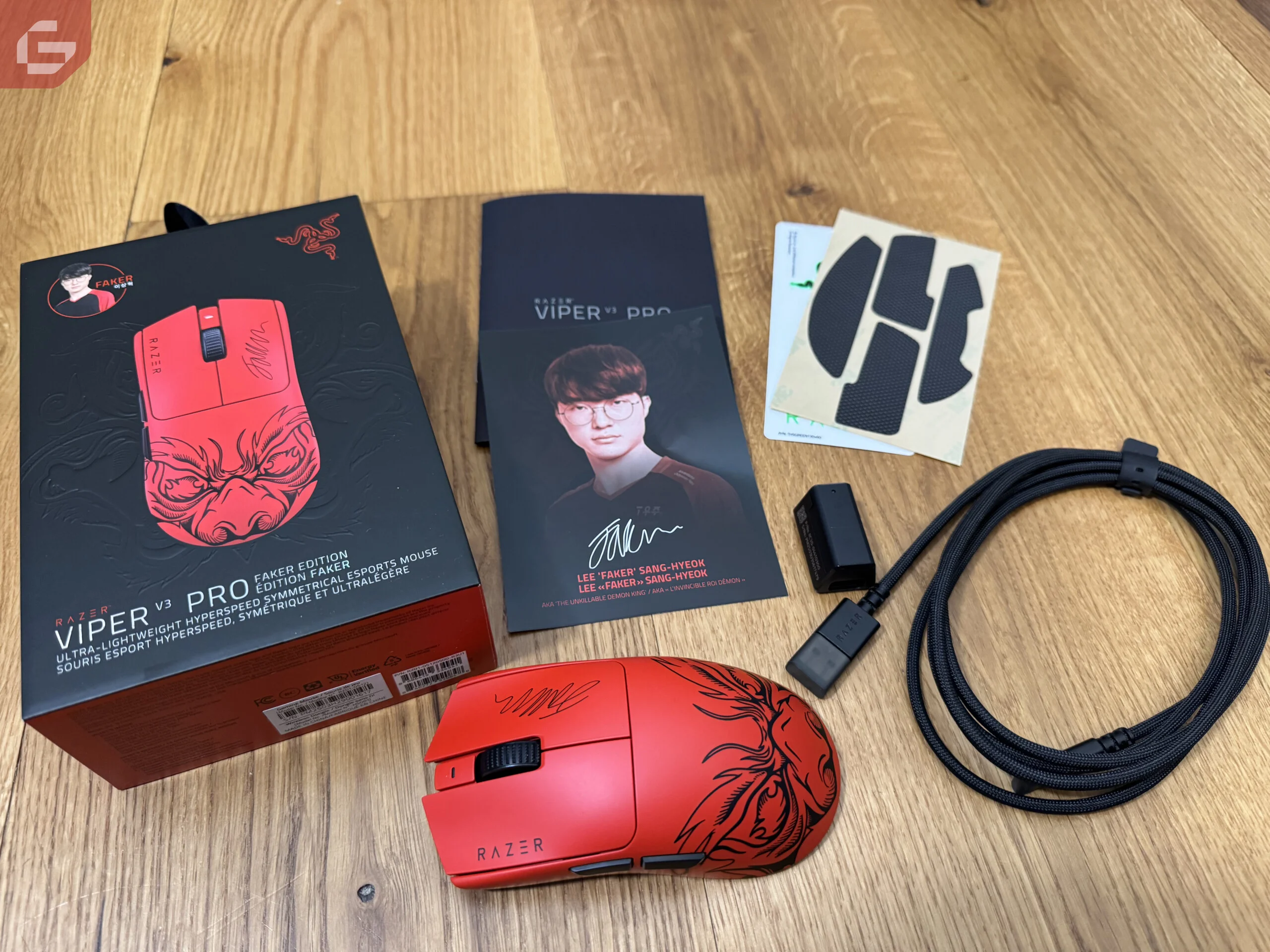 Razer Viper V3 Pro Faker Edition 本体 Razer Viper V3 Pro Faker Edition - us.MaxGaming.com