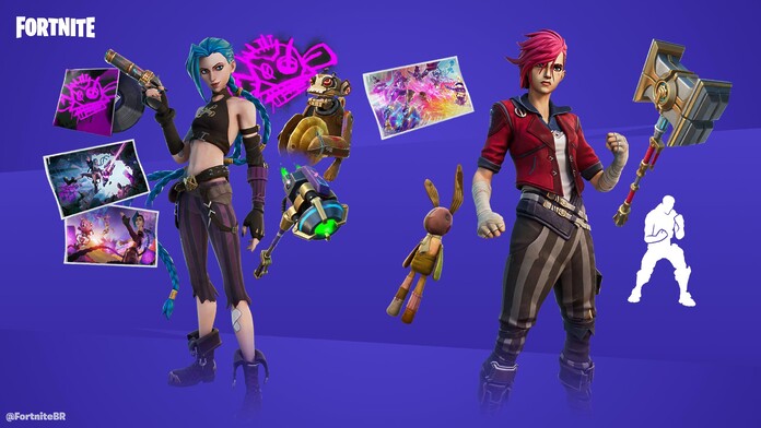 Skins de Arcane no volverán a Fortnite