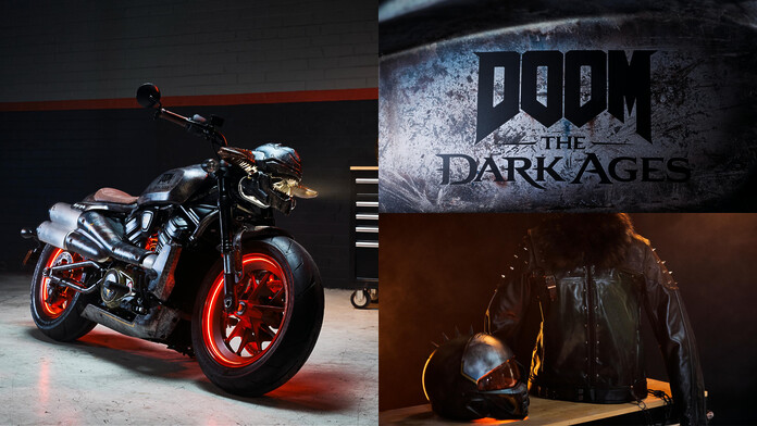 Harley-Davidson lanza motocicleta inspirada en DOOM: The Dark Ages