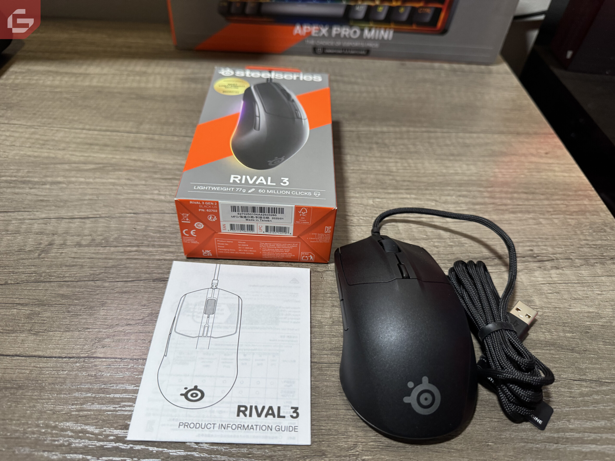 SteelSeries Rival 3 Gen 2 Review GamersRD