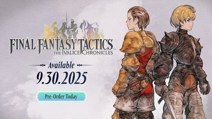 Anunciado un remake de Final Fantasy Tactics para 2025