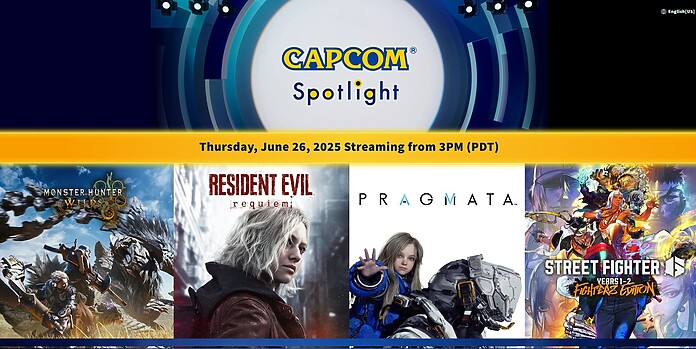 Capcom Spotlight 2025 es anunciado para el 26 de junio