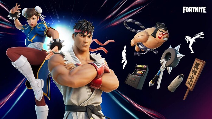 Skins de Street Fighter vuelven a Fortnite después de 3 años