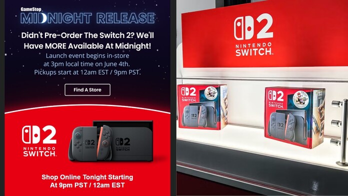 GameStop confirma pedidos de Nintendo Switch 2 a partir 9 p. m. PT