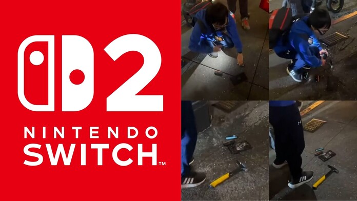 Influencer japonés desata polémica al destruir una Nintendo Switch 2