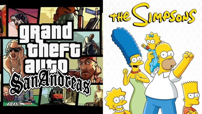 Los Simpson realizan un cameo de GTA San Andreas