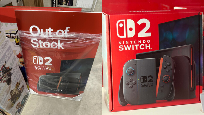 Nintendo ya tiene el logo de Agotado para el Switch 2 antes de su salida