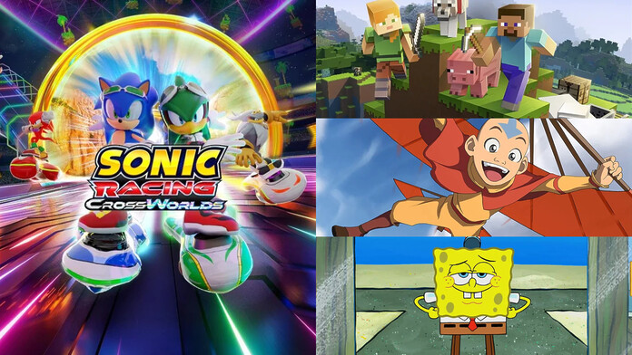 Sonic Racing: CrossWorlds tendría personajes de Bob Esponja, Minecraft y Avatar