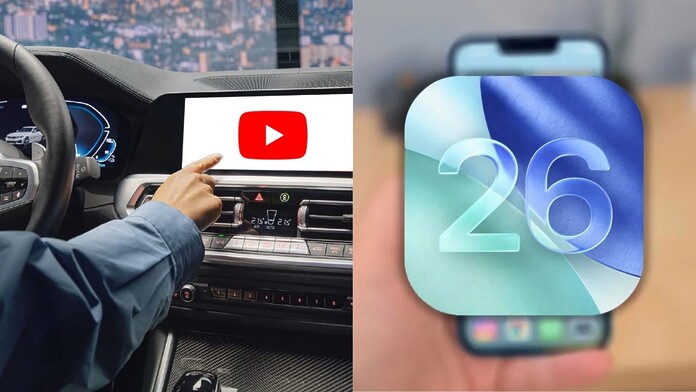 iOS 26 permitirá videos en carplay solo con el coche parado