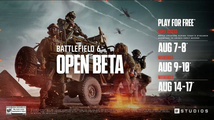 Confirmadas las fechas de la beta de Battlefield 6