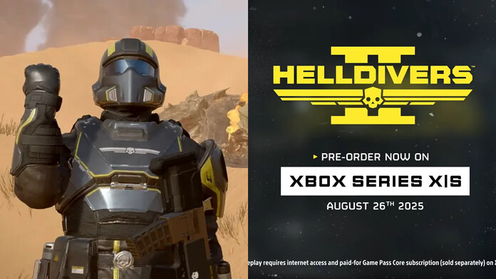 Helldivers 2 llegará a Xbox el 26 de agosto de 2025