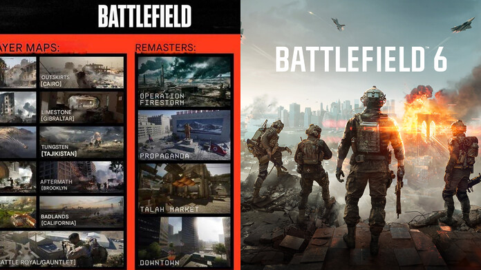 Mapas de la campaña y multijugador de Battlefield 6 son filtrados