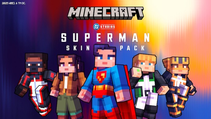 Minecraft celebra el estreno de Superman con skins gratuitas