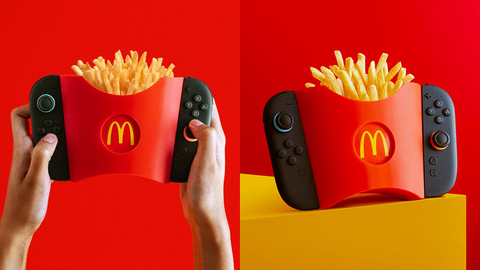 Nintendo Switch 2 tiene un porta papas fritas de McDonald's