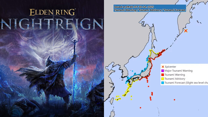 Parche de Elden Ring: Nightreign se retrasa por alerta de tsunami