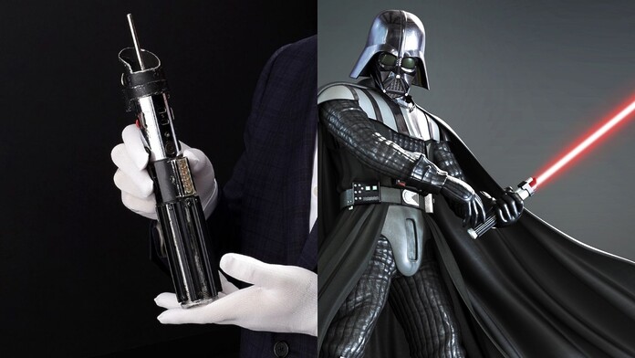 Sable de luz de Darth Vader será subastado por cifra millonaria