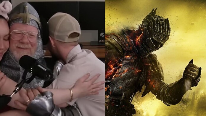 Youtuber reta a su padre de 69 años y vence Dark Souls en 9 meses