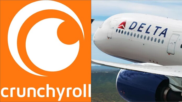 Anime a bordo Crunchyroll se asocia con Delta Air Lines